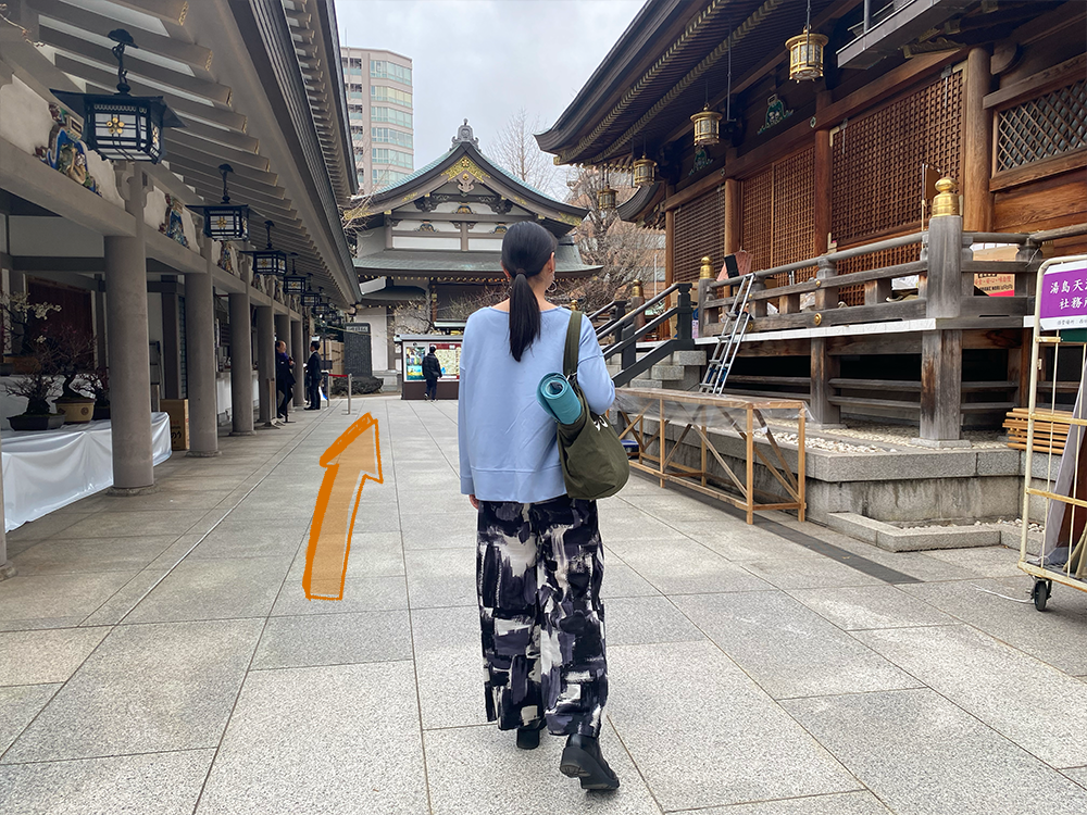 文京区、湯島ヨガ